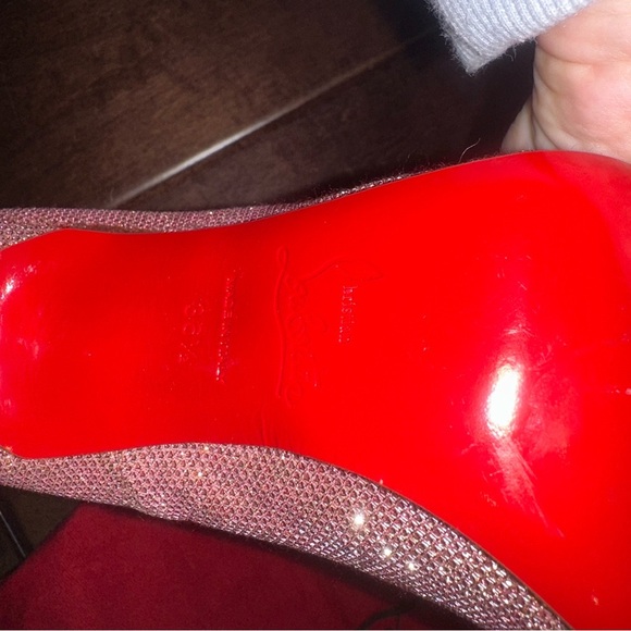 Christian Louboutin size 6 1/2 bought used worn once - Picture 7 of 7